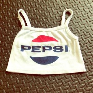 Pepsi Crop Tank